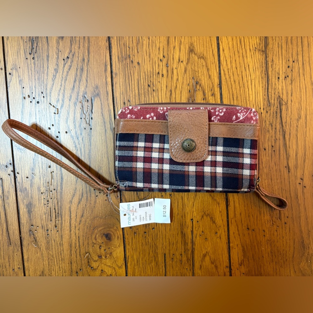 Maurice’s Plaid Wallet